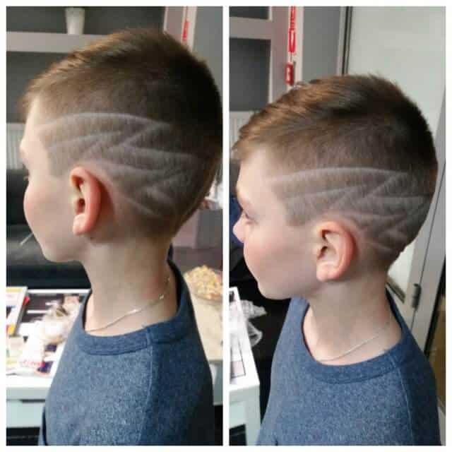 Cięcia męskie i wzorki