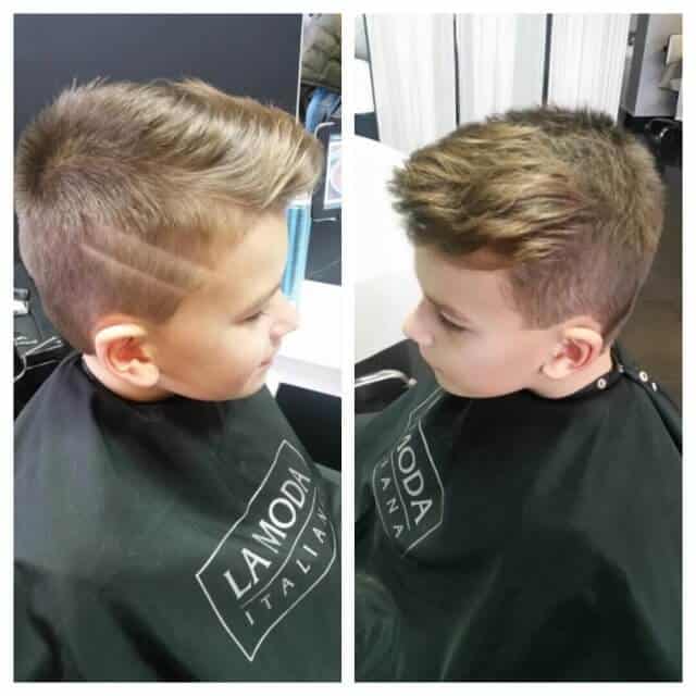 Cięcia męskie i wzorki