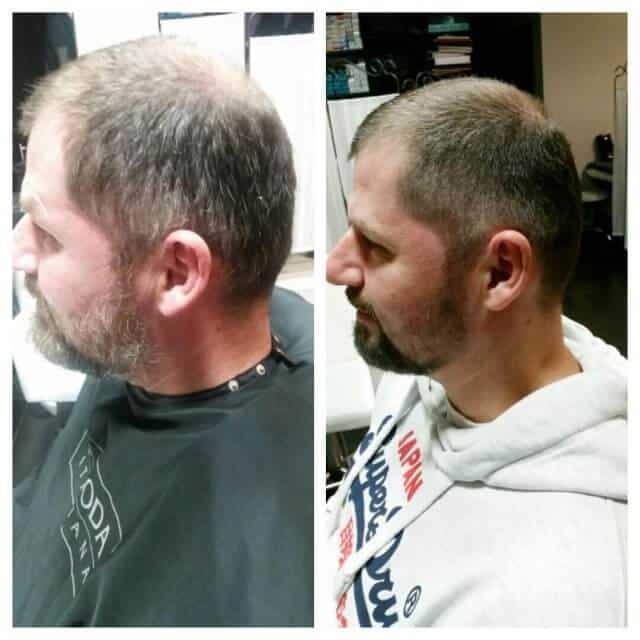 Cięcia męskie i wzorki