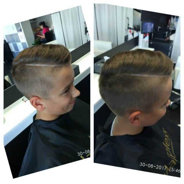 Cięcia męskie i wzorki