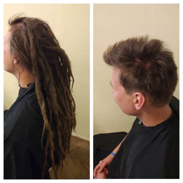 Cięcia męskie i wzorki