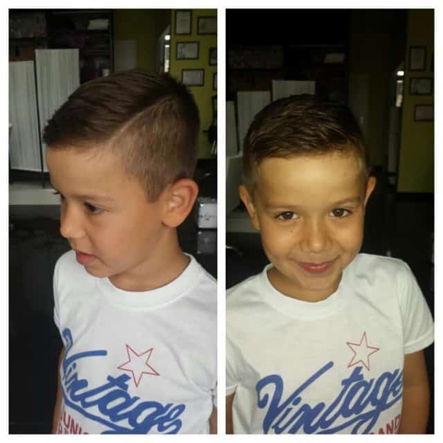 Cięcia męskie i wzorki