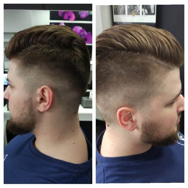 Cięcia męskie i wzorki