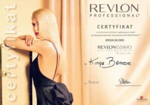 Certyfikat: Misja Blond, perfekcyjne blondy — Revlon Professional